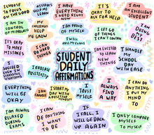 Load image into Gallery viewer, Student Daily Affirmations