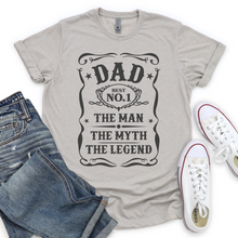 Load image into Gallery viewer, Dad The Man The Myth The Legend