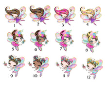 Load image into Gallery viewer, Girl's Fairy Personalized Ornament