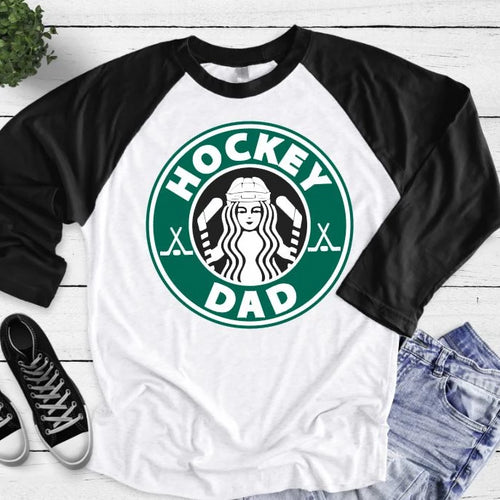 Hockey Dad Starbucks Inspired Design