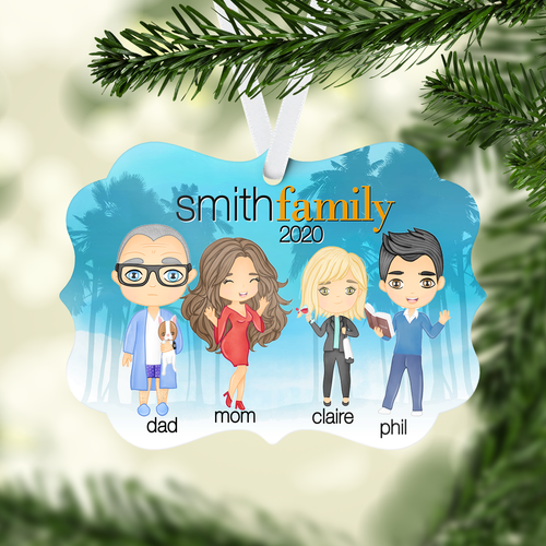Modern Family Character Ornament