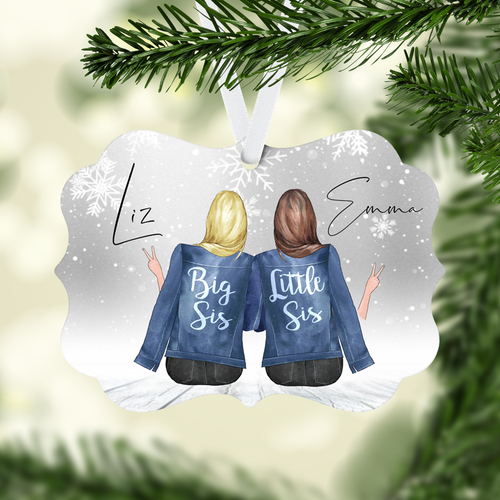 Jean Jackets Personalized Ornament