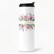 Load image into Gallery viewer, Split Floral with Gold Name