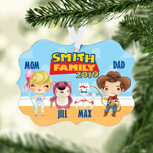 Toy Story 4 Family Ornament