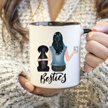 Load image into Gallery viewer, Besties Girl &amp; Dog/Cat