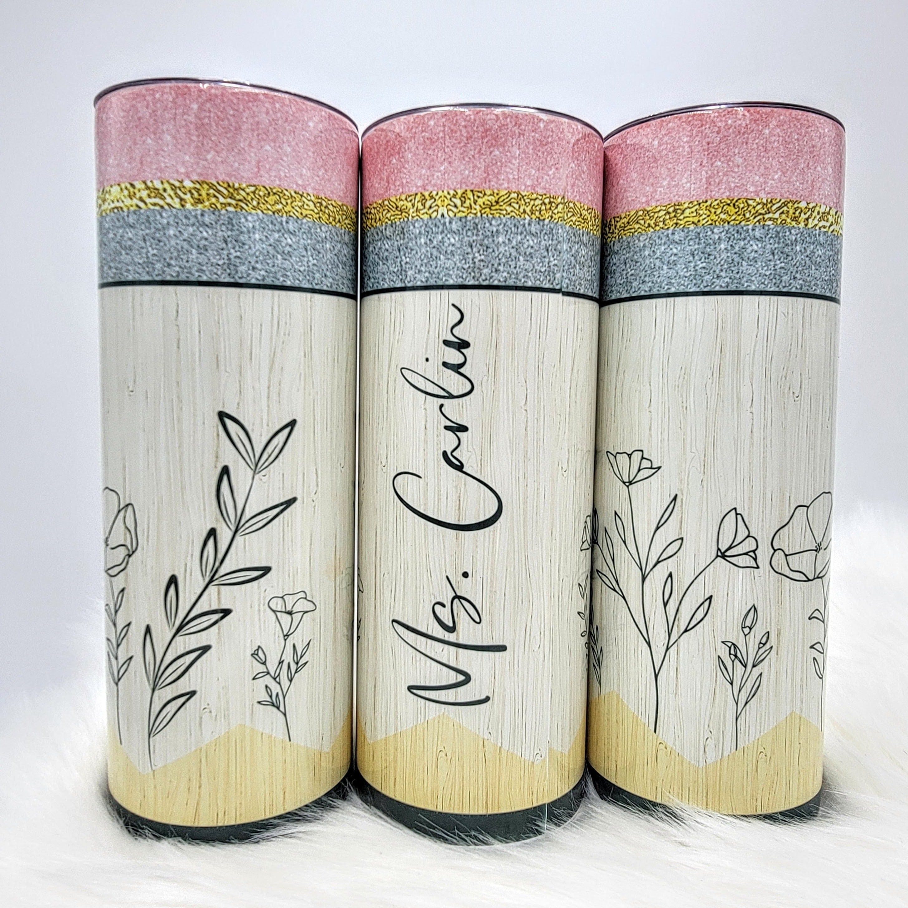 Personalized Ceramic Pencil Holder with It's a Beautiful Day for Lear –  Pick and Poke Designs