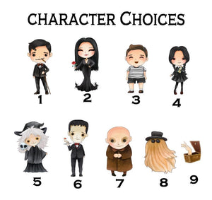 Addams Family Character Ornament