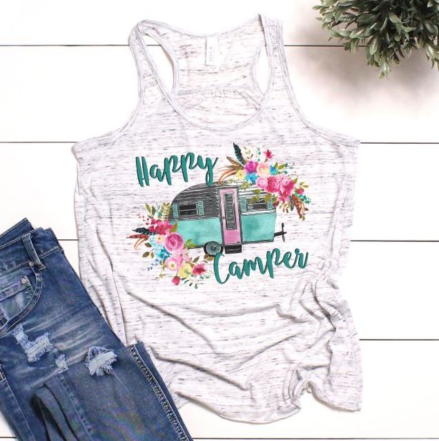 Happy Camper (Floral)