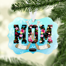 Load image into Gallery viewer, Hockey Mom Christmas Ornament