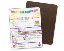 Load image into Gallery viewer, Colourful First Day of School