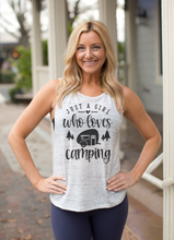 Load image into Gallery viewer, Just a Girl Who Loves Camping