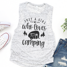 Load image into Gallery viewer, Just a Girl Who Loves Camping