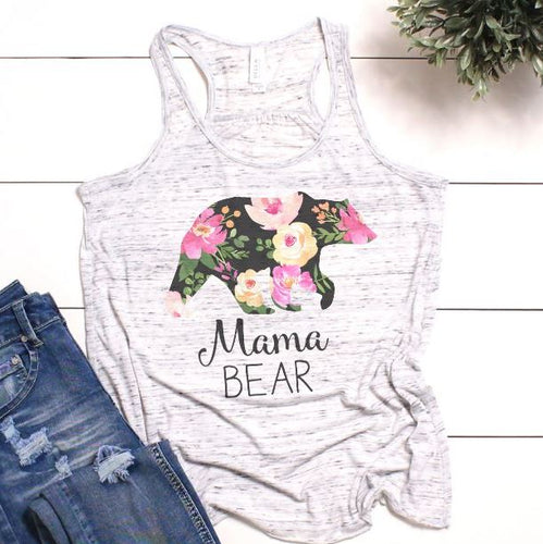 Mama Bear (Floral)