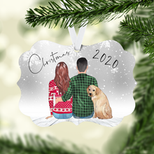 Load image into Gallery viewer, Pet Family Personalized Ornament