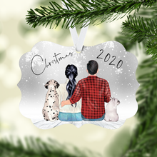 Load image into Gallery viewer, Pet Family Personalized Ornament