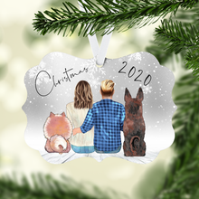 Load image into Gallery viewer, Pet Family Personalized Ornament