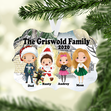 Load image into Gallery viewer, Christmas Vacation Family Ornament