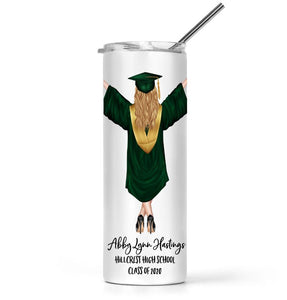 Customized Grad Tumbler