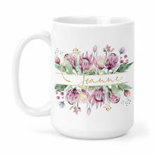 Load image into Gallery viewer, Split Floral with Gold Name