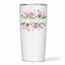 Load image into Gallery viewer, Split Floral with Gold Name