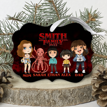 Load image into Gallery viewer, Strange Kids Family Ornament